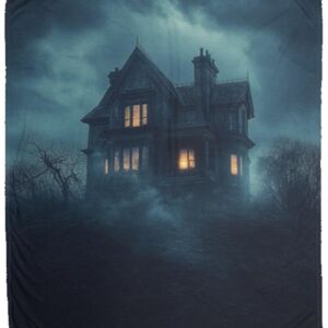 Mystery House Fleece Blanket