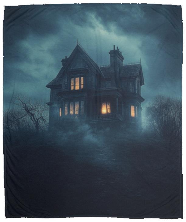 Mystery House Fleece Blanket