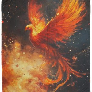 Phoenix Fleece Blanket