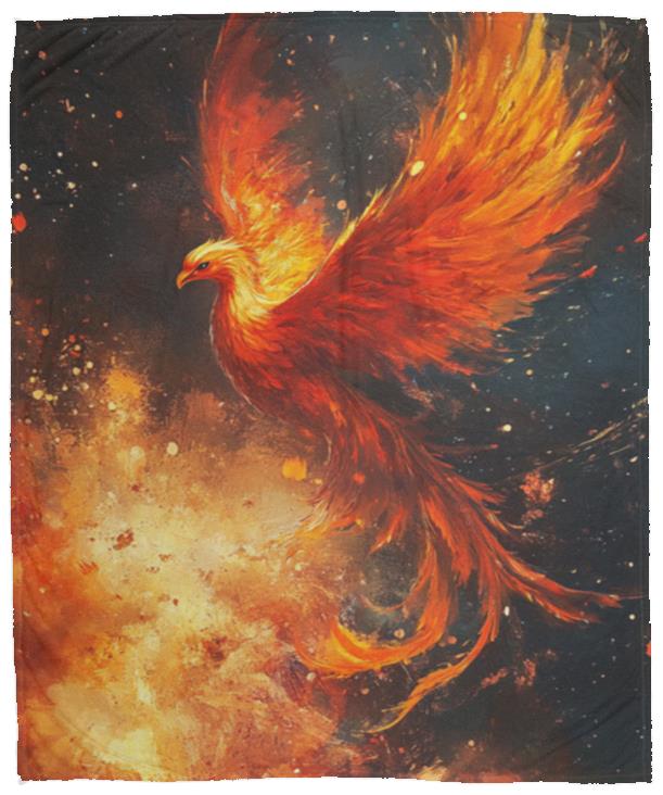 Phoenix Fleece Blanket