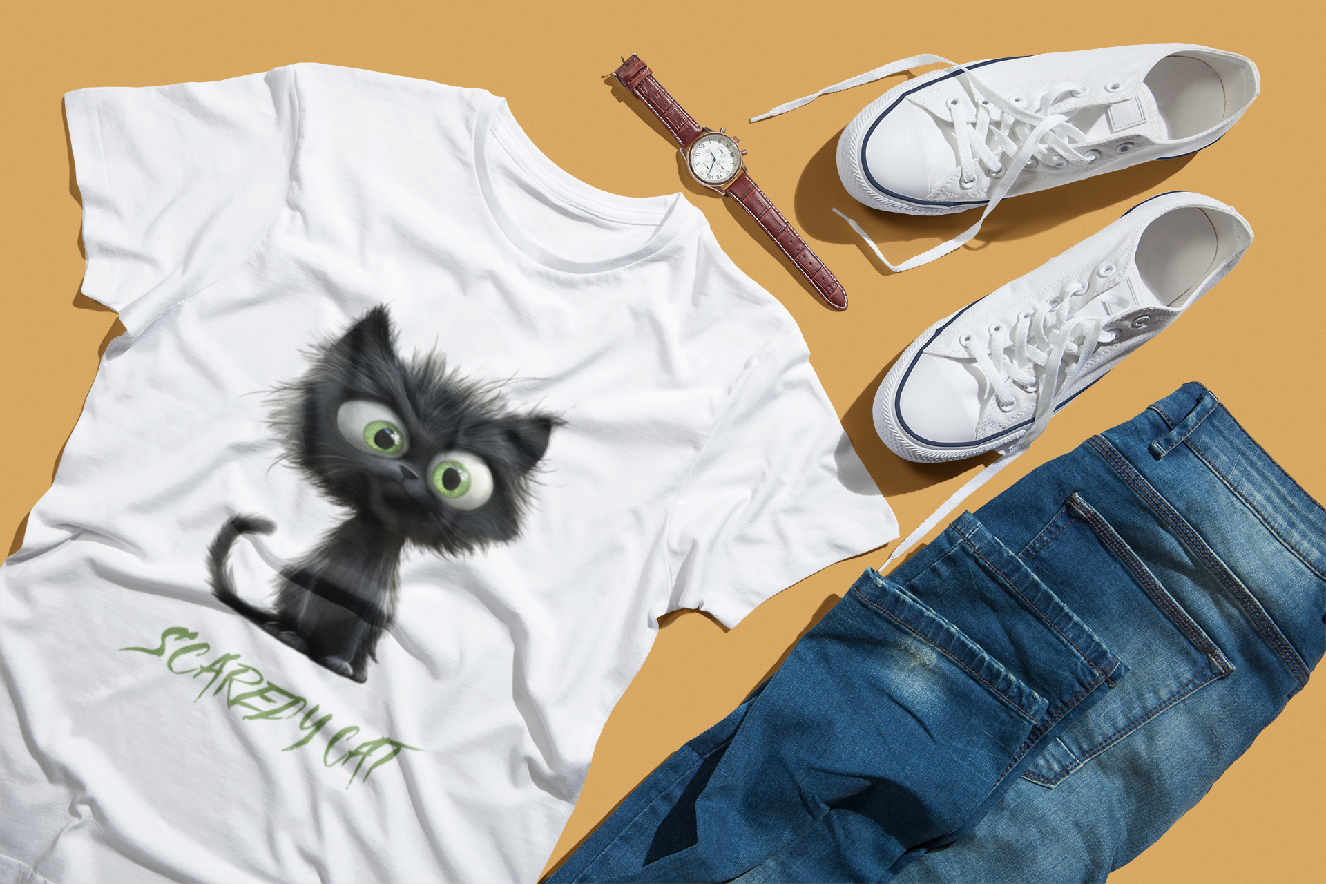 Scaredy Cat T-shirt