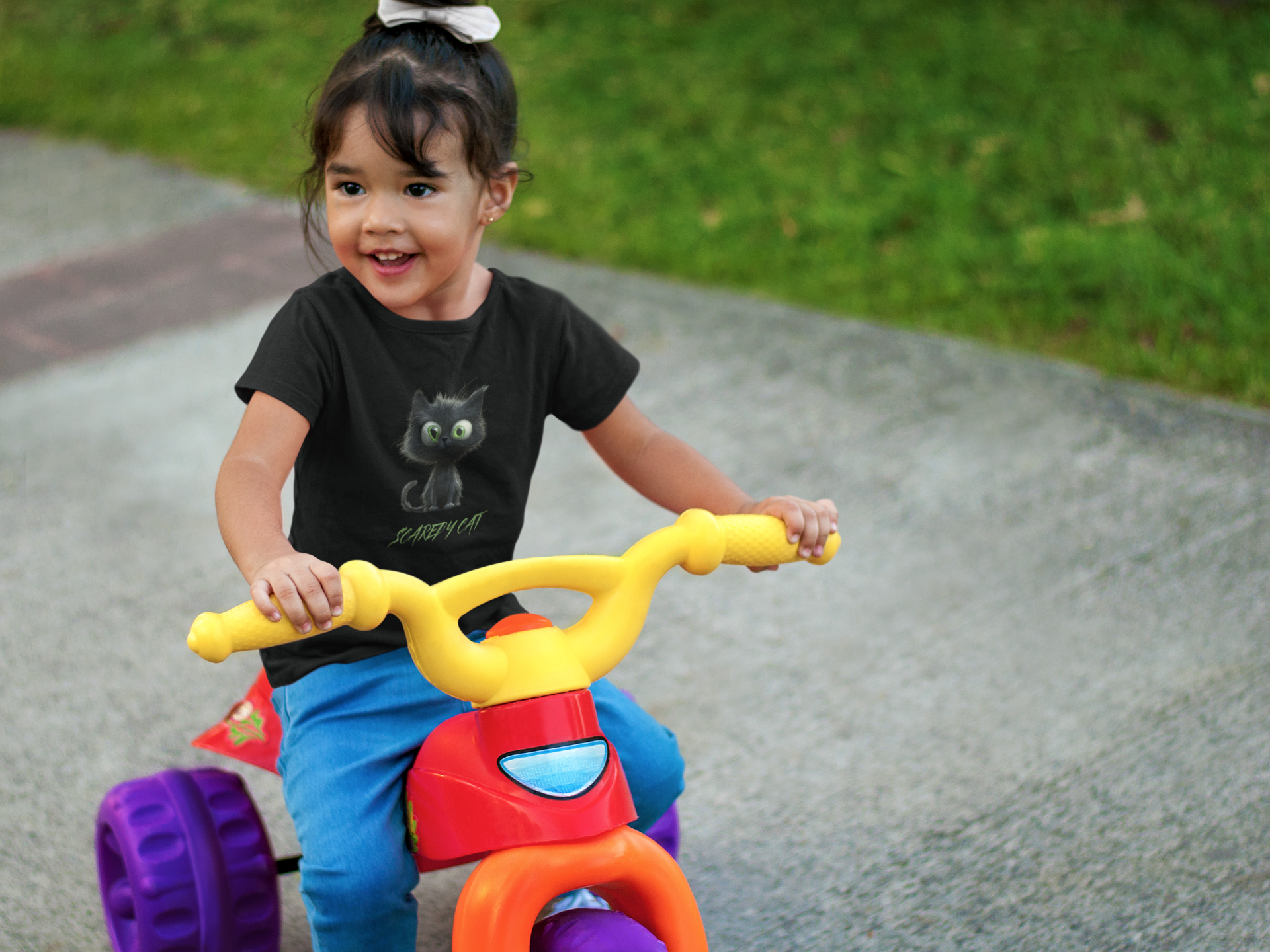 Scaredy Cat Toddler Tee - Image 2