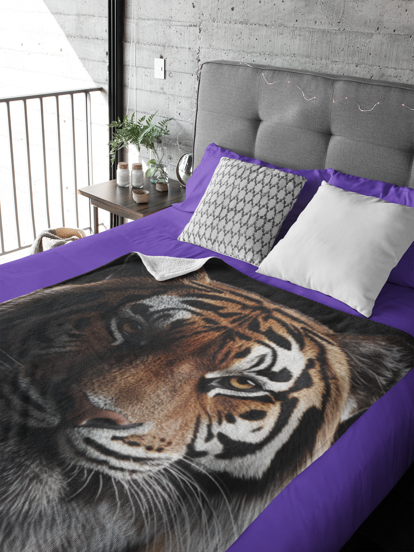 Tiger Fleece Blanket - Image 2