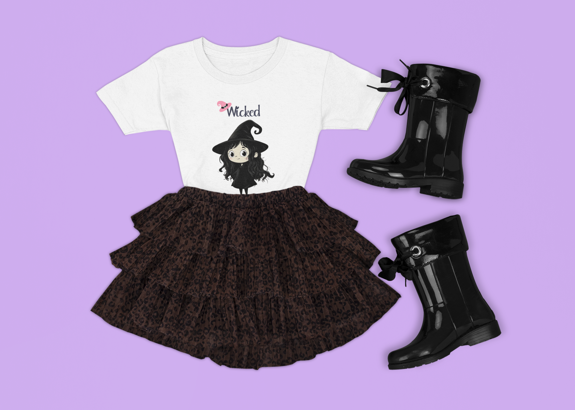 Wicked Awesome Witch Toddler Tee