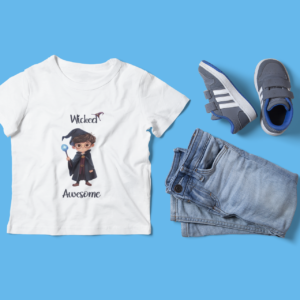 Wicked Awesome Wizard Toddler Tee