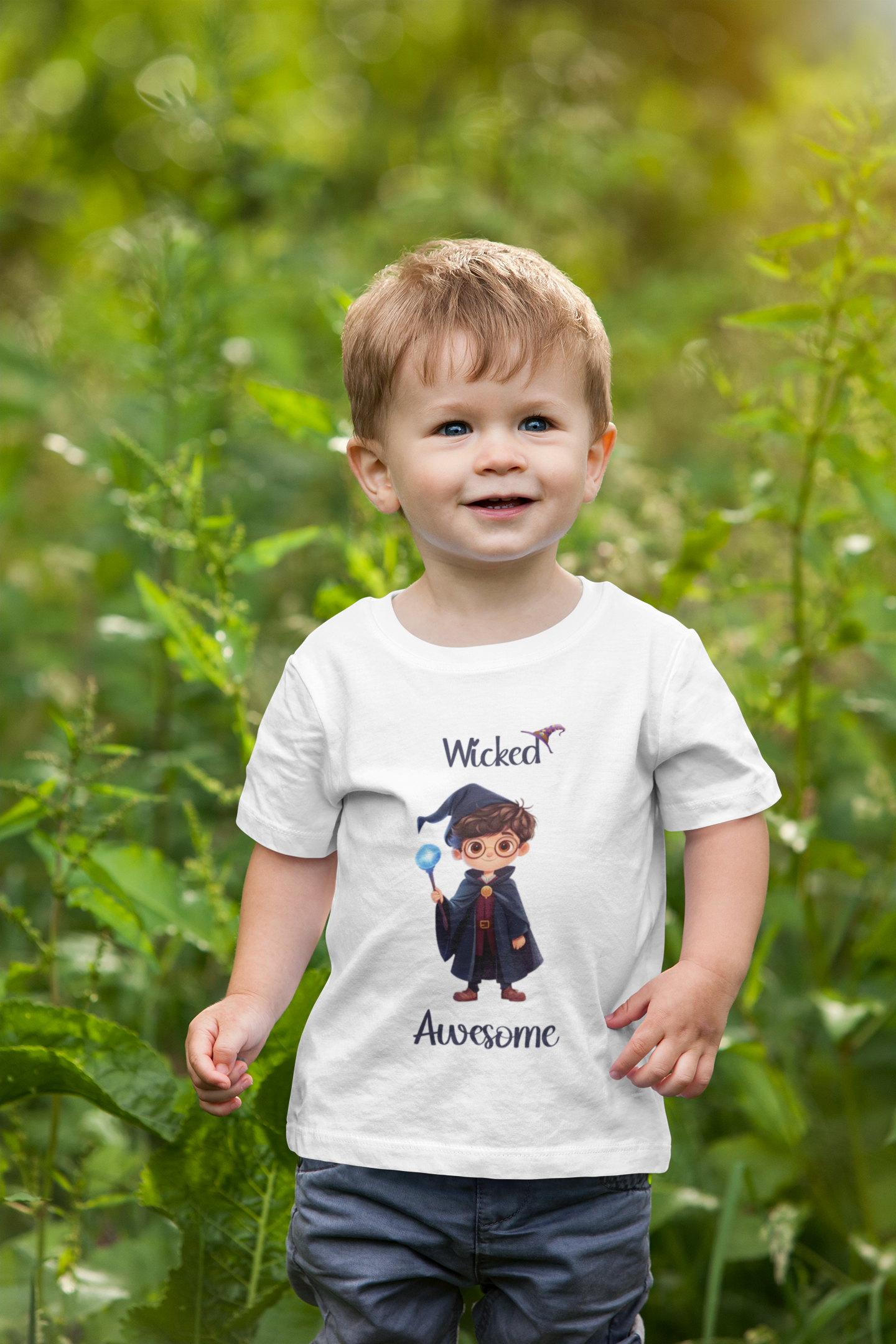 Wicked Awesome Wizard Toddler Tee - Image 2