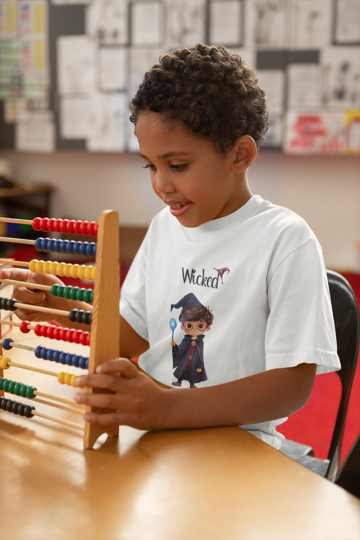 Wicked Awesome Wizard T-shirt - Image 3