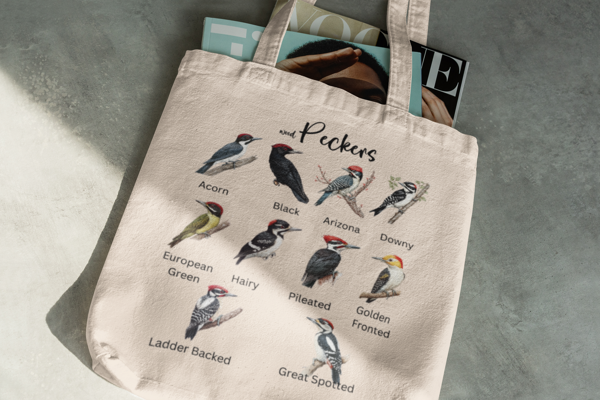 Peckers Tote Bag