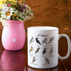 Peckers Woodpecker Coffee Mug