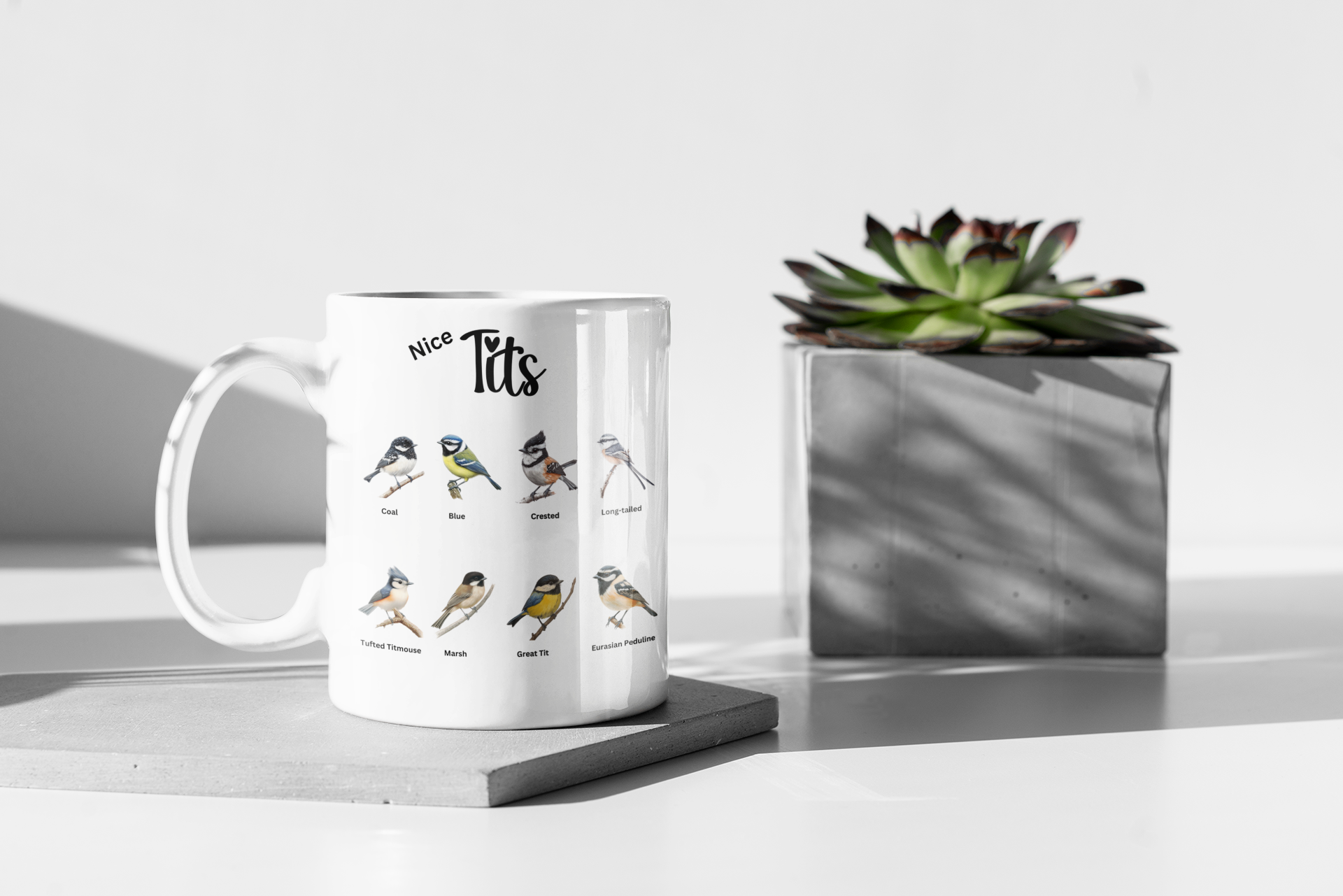 Nice Tits Bird Coffee Mug
